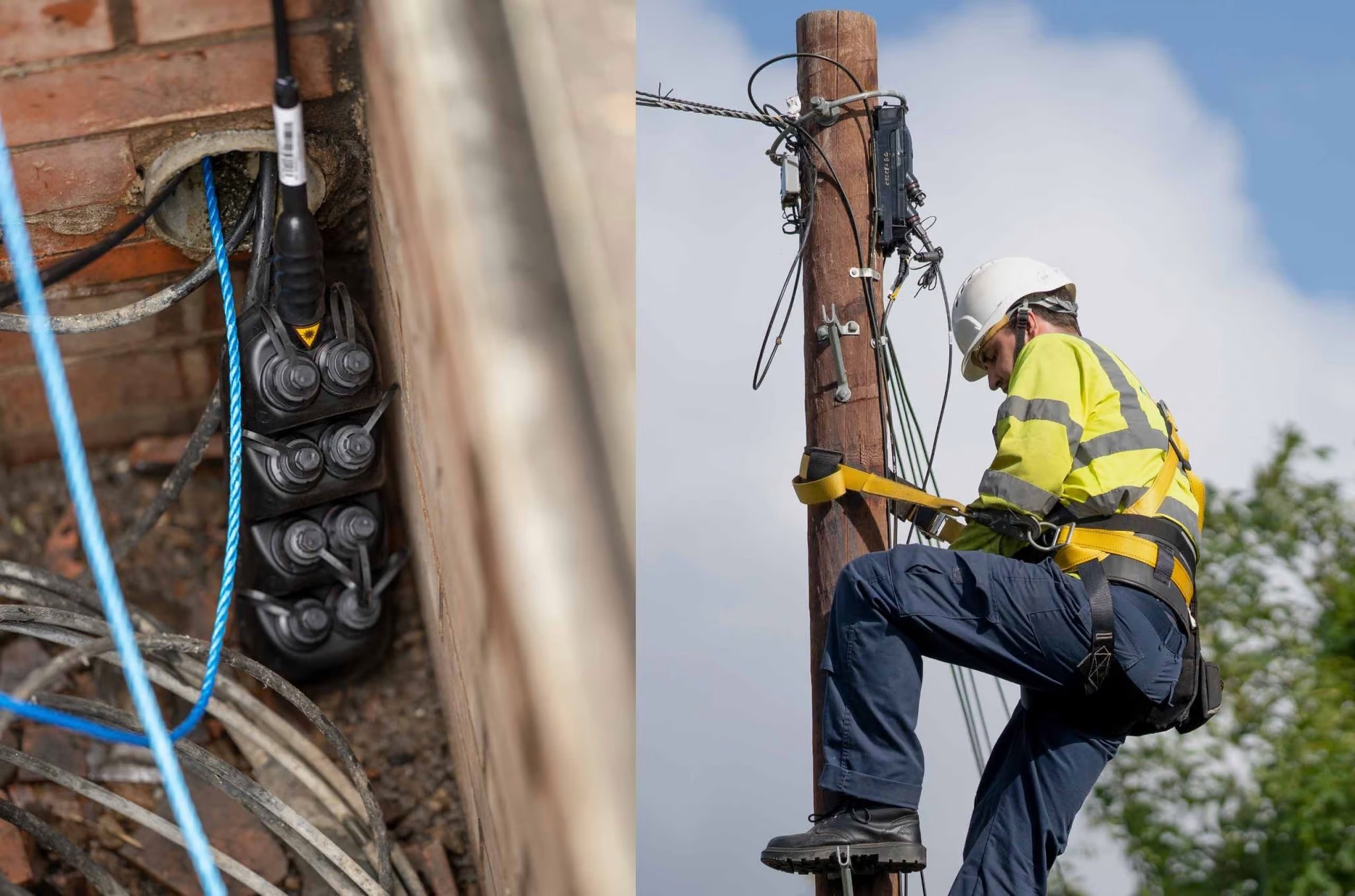 Какие материалы и оборудование используются в сети FTTH?