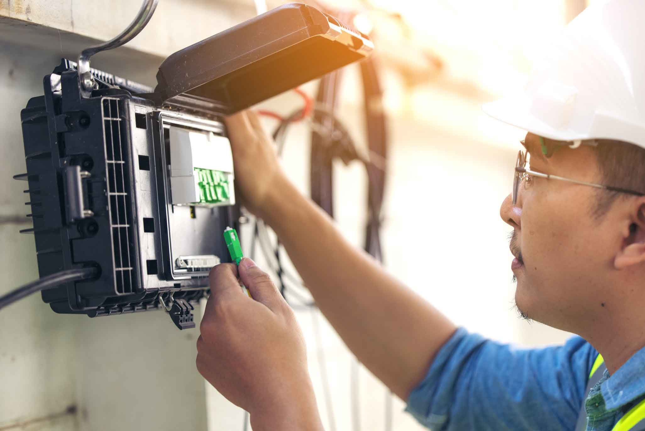 Пошаговый процесс установки FTTH